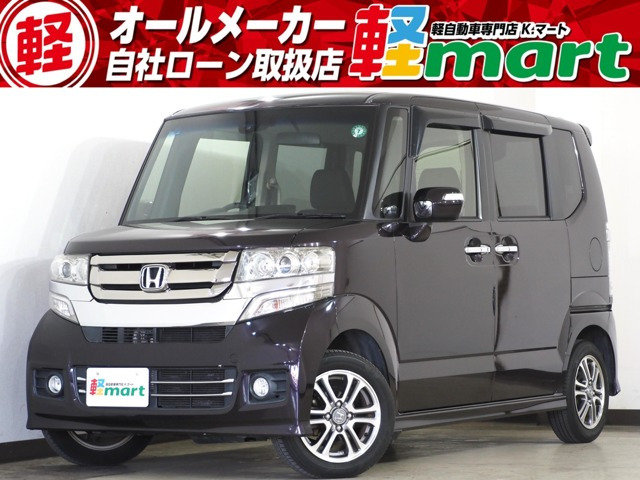 N-BOXカスタム G Lパッケージ 両Pスラ Bカメ ETC CTBA ESC ナビTV BT HID