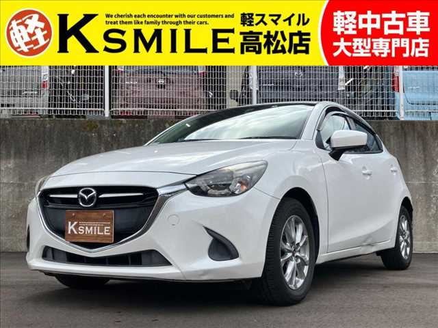 デミオ 1.3 13S ブラック レザー リミテッド ナビ・スマートキー・ETC・横滑り防止・
