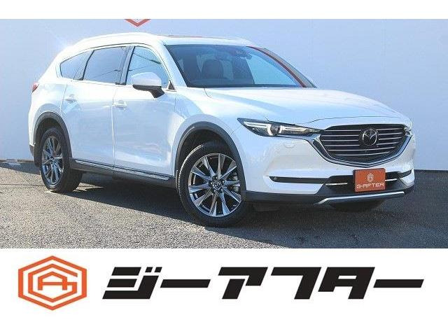 CX-8 2.2 XD エクスクルーシブ モード 4WD サンルーフ茶革冷暖シートBOSE電動Rゲート