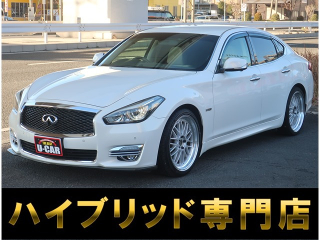 フーガハイブリッド 3.5 Aパッケージ ナビ地デジ全周囲カメラBluetooth・Fリップ