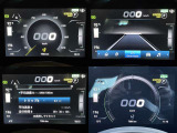 TFTメーターは緻密なグラフィックを表示可能。更に様々な車両情報の表示と操作が可能。