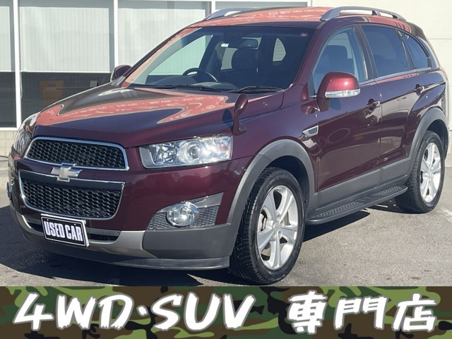 キャプティバ 2.4 4WD サンルーフ ナビTV Bカメラ ETC 本革シート