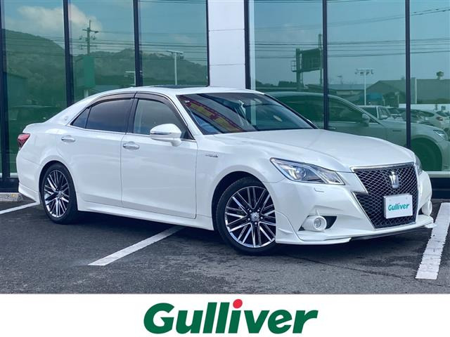 中古車 トヨタ クラウンアスリート ハイブリッド 2.5 G 本革シート  