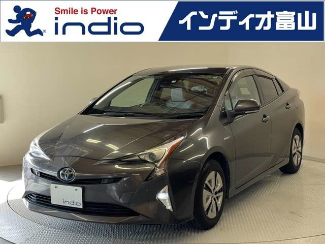 プリウス 1.8 A E-Four 4WD 純正ナビ セーフティS BSM ヘッドHUD ETC