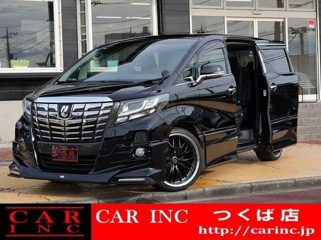 アルファード 2.5 S ワンオーナー TRDフルエアロ 純正ナビ