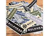 BULKHEADオリジナルステッカーです!愛車に合わせて、お好きなカラーをどうぞ!