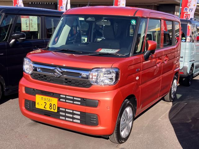 スペーシア ハイブリッド(HYBRID)  X 4WD 全方位モニター付9イン