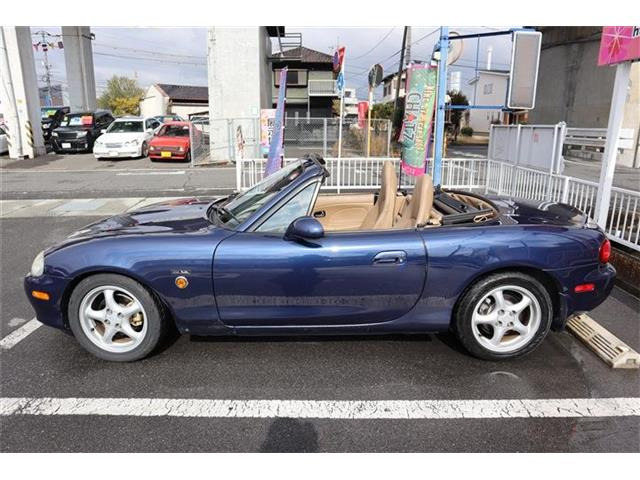 マツダ ロードスター 1.6 ウェブチェーン 幌手動オープン タンレザー