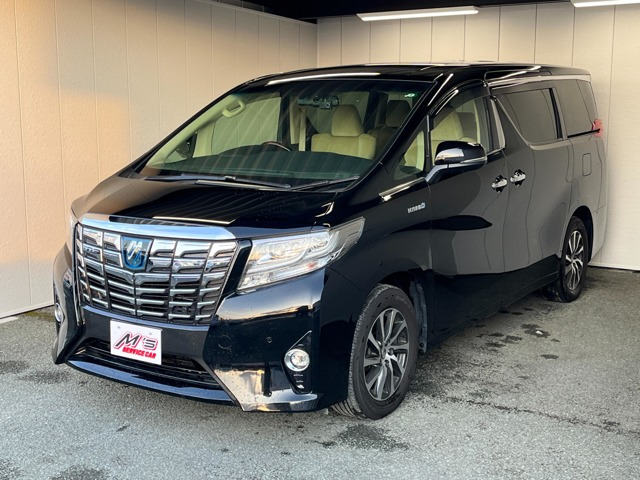 トヨタアルファードハイブリットANH25W中古 かっこよく