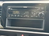 CD、AM/FMラジオに対応しています。