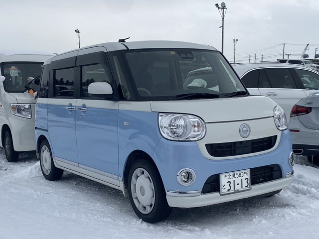 ムーヴキャンバス X リミテッド メイクアップ SAIII 4WD ナビ・全方位カメラ・ドライ...