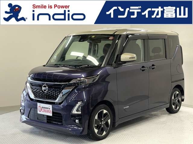 ルークス ハイウェイスターX プロパイロットエディション 純正9型ナビ 全方位 両側電...