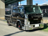 エルフ 3.6 ダブルキャブ フラットロー ディーゼル 最大積載1500kg 5速マニュアル