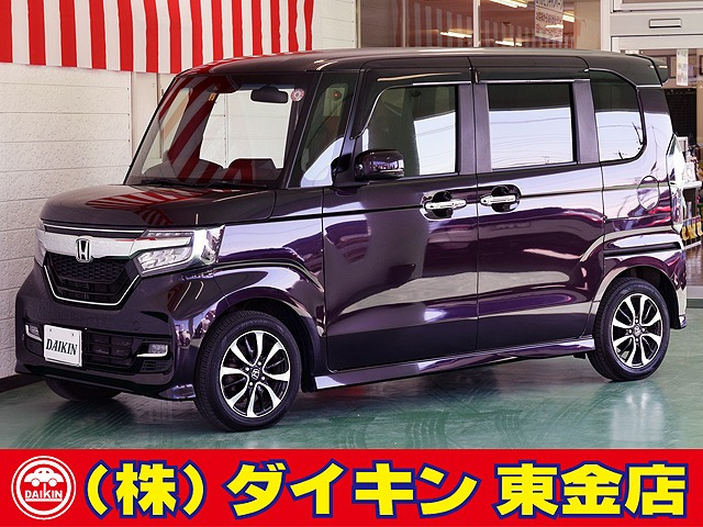 N-BOXカスタム G L ホンダセンシング 自動ドア Bモニター ワンオーナー