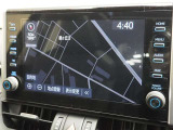 トヨタ純正ディスプレイオーディオ・チューナー・Bluetooth付ナビ装着車です。