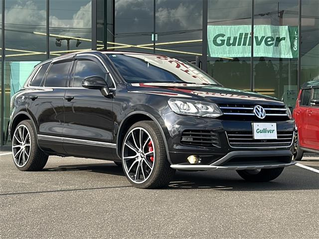 トゥアレグ V6 ブルーモーションテクノロジー 4WD 4WD 本革シート
