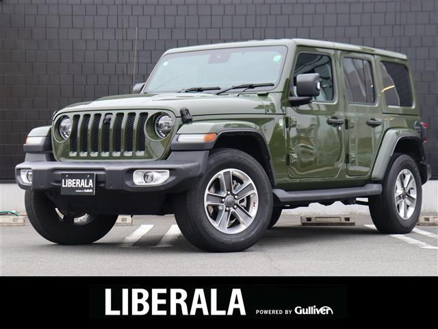 ラングラー アンリミテッド サハラ サージグリーン 4WD 本革シート