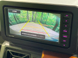 【バックカメラ】駐車時に後方がリアルタイム映像で確認できます。大型商業施設や立体駐車場での駐車時や、夜間のバック時に大活躍!運転スキルに関わらず、今や必須となった装備のひとつです!