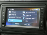 ブルートゥース、CD、DVD再生も可能!長距離運転に調歩します!!