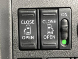 【両側パワースライドドア】スマートキーや運転席のスイッチで後席両側スライドドアの開閉が可能♪電動だから力を入れてドアを開ける必要が無く、小さなお子様でも簡単に開け閉めでき快適です♪
