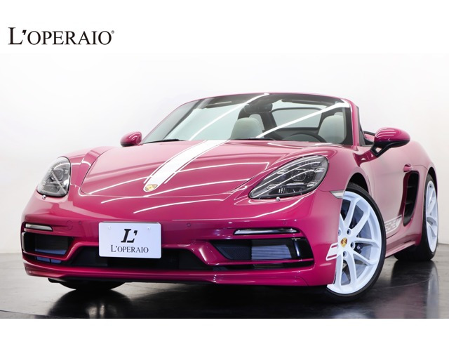 718ボクスター スタイルエディション 左H スポーツデザインp スポクロ 2トーン革