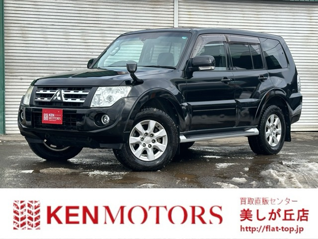 パジェロ 3.2 ロング エクシード ディーゼル 4WD ワンオーナー/社外ナビ/シートヒーター