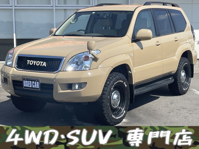 ランドクルーザープラド 2.7 TX リミテッド 4WD 全塗装済 ナビ TV BT Bカメラ ルーフ...