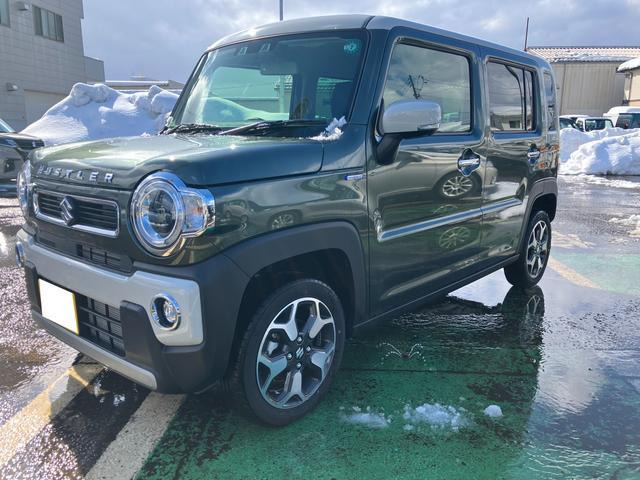 ハスラー ハイブリッド(HYBRID) X 4WD 当社社用車アップ