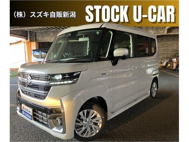 スペーシアカスタム ハイブリッド(HYBRID)  GS 当社社用車アップ