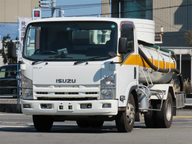 エルフ  3.7t ワイド バキューム