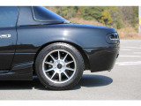 ユーノスロードスター NA6 コブラフェイス 全塗装 ストライプラッピング Aftermarketホイール ナルディステアリング カスタム多数のお車です!お気軽にお問い合わせください!