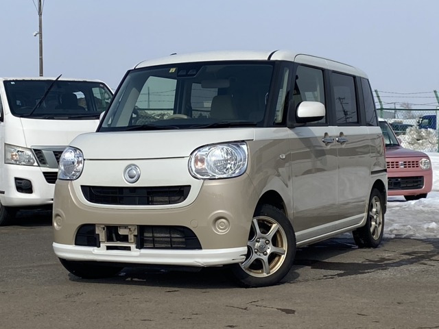 ムーヴキャンバス X リミテッド SAIII 4WD 両側パワースライドドア・スマートアシスト