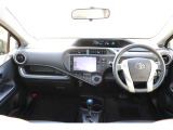 すっきりとしたダッシュボード回り!フロントビューの視界も良くて運転しやすいですよ♪