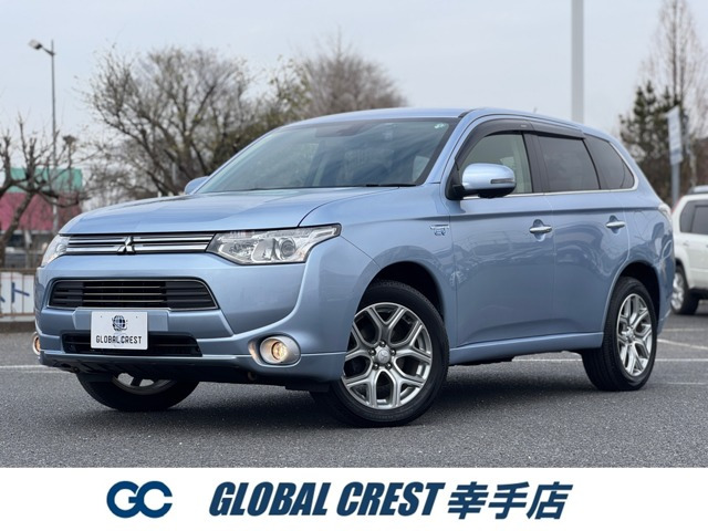 アウトランダーPHEV 2.0 G ナビパッケージ 4WD 1年保証付 e-Assist 4WD 純正ナビ・TV