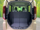 普段のお買い物や通勤、送迎等に十分な荷室スペースを確保しております。セカンドシートを倒すと、大きな荷物の積載も可能です♪