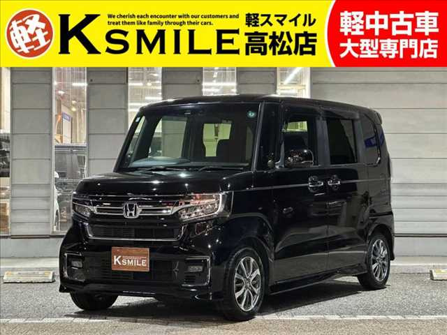 N-BOXカスタム L ナビ・バックカメラ・両側電動スライドドア