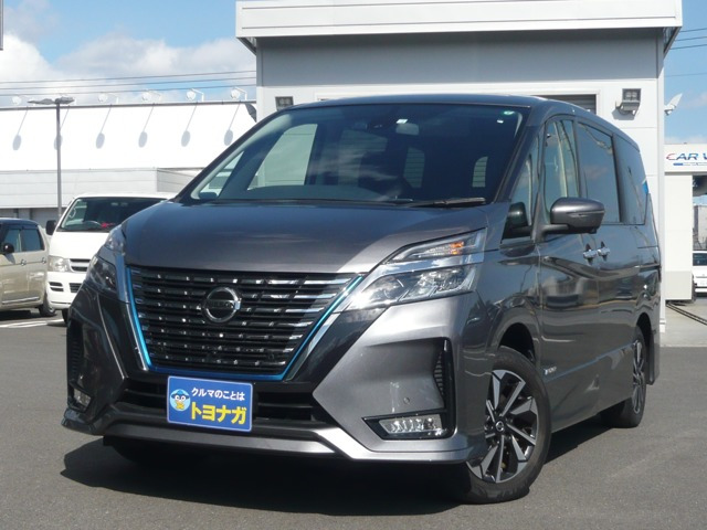 セレナ 1.2 e-POWER ハイウェイスター V 地デジ純正10インチナビ後席モニター