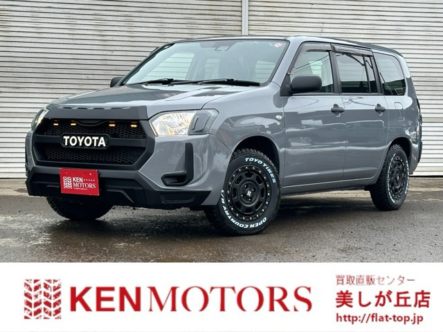 サクシードバン 1.5 UL-X 4WD タンドラ顔/タコマグレー全塗装/TVナビ