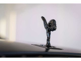 Rolls-Royceの象徴であるスプリットオブエクスタシーはブラックアウトされダークな雰囲気がございます