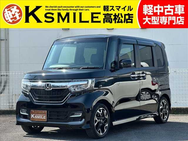 N-BOXカスタム G L ターボ ホンダセンシング ナビ・バックカメラ・両側電動スライドドア