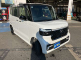 N-BOXカスタム ターボ コーディネートスタイル 2トーン 4WD 純正8型ナビTV Bカメラ ...
