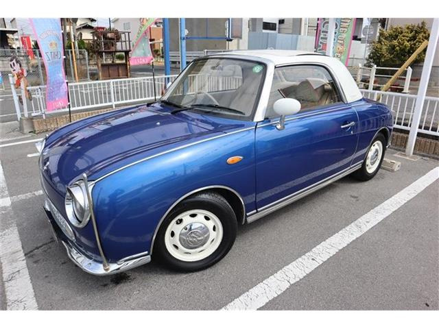 フィガロ 1.0 ブルーメタリック全塗装 ターボ