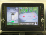 【アラウンドビューモニター】専用のカメラにより、上から見下ろしたような視点で360度クルマの周囲を確認することができます☆死角部分も確認しやすく、狭い場所での切り返しや駐車もスムーズに行えます。