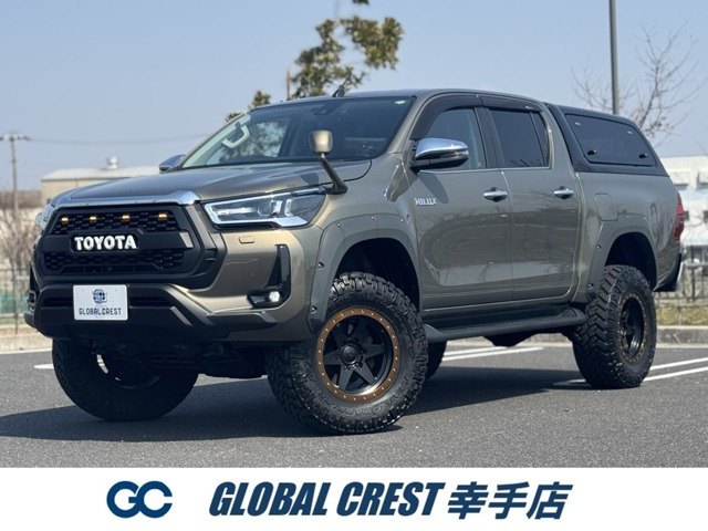 ハイラックス 2.4 Z ディーゼル 4WD 1年保証付 1オ-ナ- 禁煙 リフトアップ