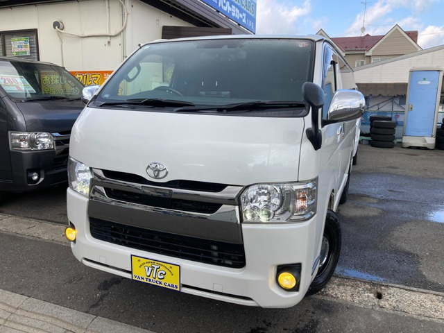 ハイエースバン 2.8 スーパーGL ダークプライムII ロング ディーゼル 4WD 両側パワス...