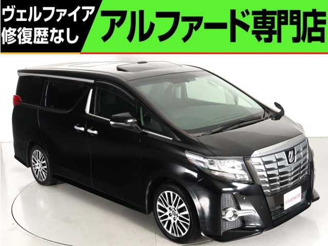 アルファード 2.5 S Cパッケージ 禁煙車 サンル-フ 後席モニタ- 電動シ-ト