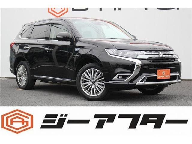 アウトランダーPHEV 2.4 G プラスパッケージ 4WD 後期型Dオーディオ電動Rゲート衝突...