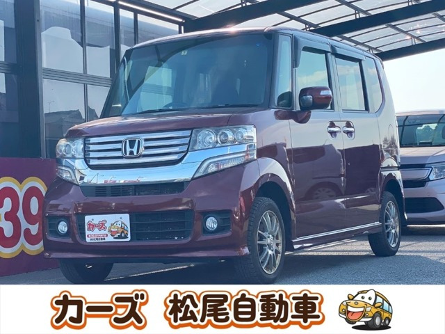 N-BOXカスタム G Lパッケージ 4WD 保証6ヵ月・走行無制限 片側Pスライド