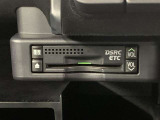 ETC車載器付きです。高速道路の料金所もスムーズに通過できます。