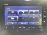 ナビゲーションはフルセグTV、インターナビ対応のGathers純正メモリーナビを搭載しています。Bluetoothオーディオ機能がありますので、スマートフォンなどの音楽も再生できます。